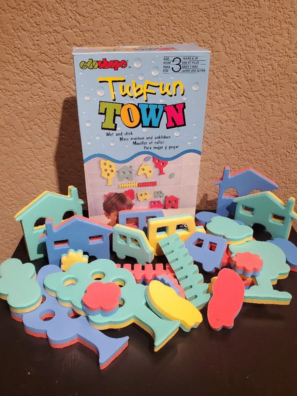 Tubfun Town Foam Bath Shapes - New